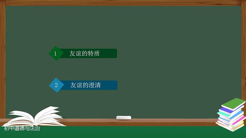 2021-2022人教版道德与法治七年级上册 第二单元   深深浅浅话友谊  课件第2页