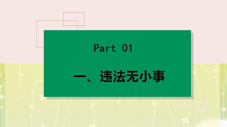 2021-2022学年八年级上册道德与法治5.1法不可违课件第6页