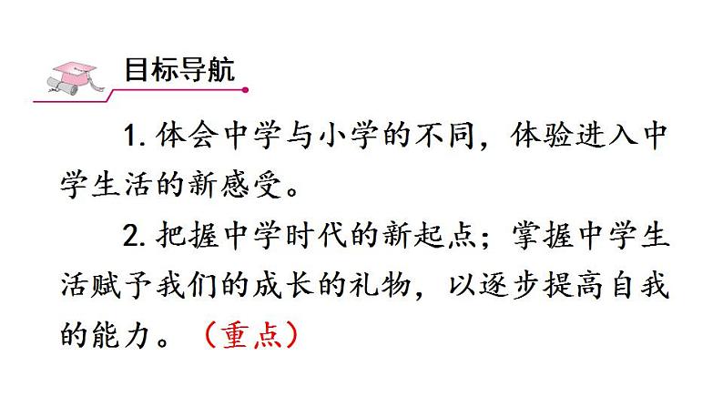 2021-2022学年部编版道德与法治七年级上册1.1 中学序曲   课件 （32张PPT）第5页