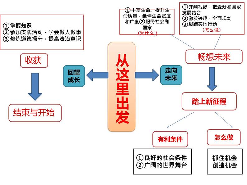 2020-2021学年部编版道德与法治九年级下册第三单元 走向未来的少年 复习课件（12张PP）第6页