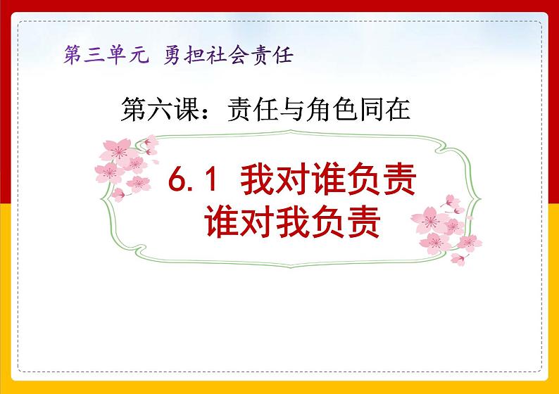 6.1 我对谁负责 谁对我负责 课件-2021-2022学年部编版道德与法治八年级上册第2页