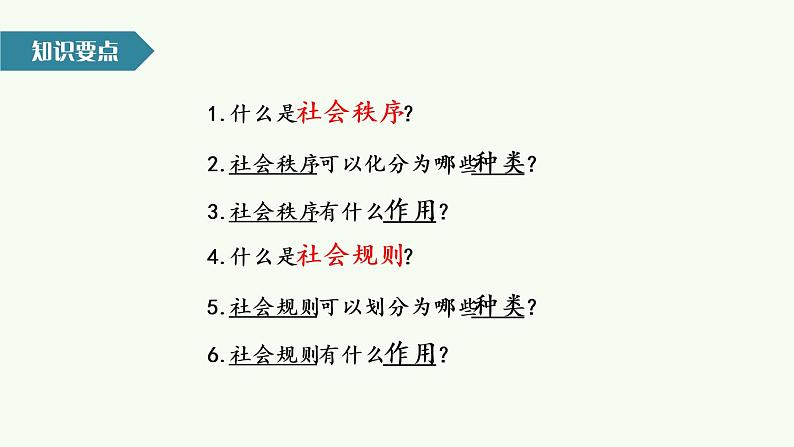 第二单元 遵守社会规则 复习课件-2021-2022学年部编版道德与法治八年级上册04