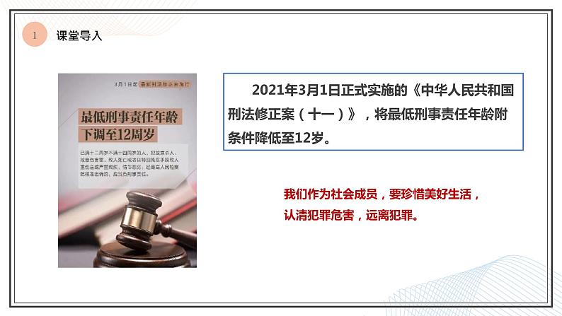 5.2 预防犯罪 课件 -2021-2022学年部编版八年级道德与法治上册第2页