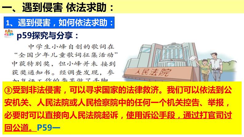 5.3 善用法律 课件-2021-2022学年部编版道德与法治八年级上册第8页