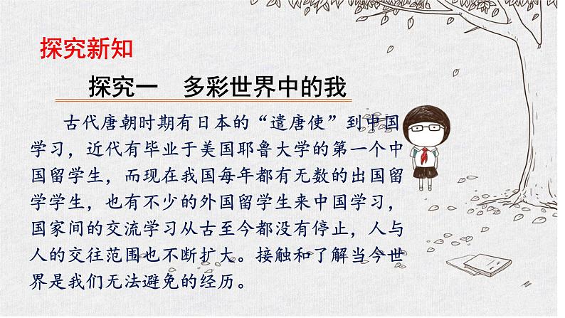 2021-2022学年部编版道德与法治九年级下册 5.1  走向世界大舞台 课件 （30张PPT）第4页