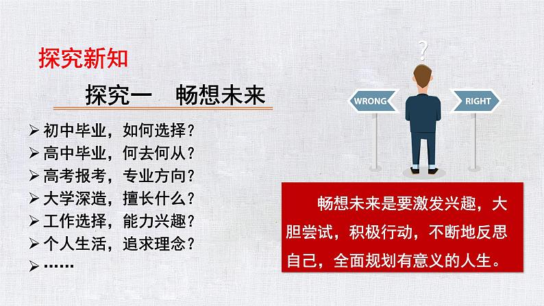 2021-2022学年部编版道德与法治九年级下册 7.2 走向未来 课件（27张PPT）第3页