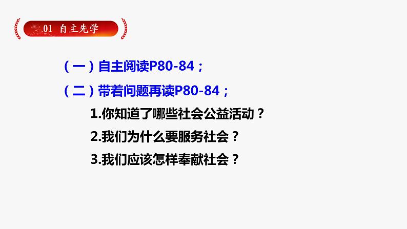 2021-2022学年部编版道德与法治八年级上册 7.2 服务社会 课件（13张PPT）第3页