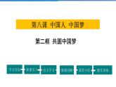 2021-2022学年度人教版九年级道德与法治上册课件 4.8.2共圆中国梦