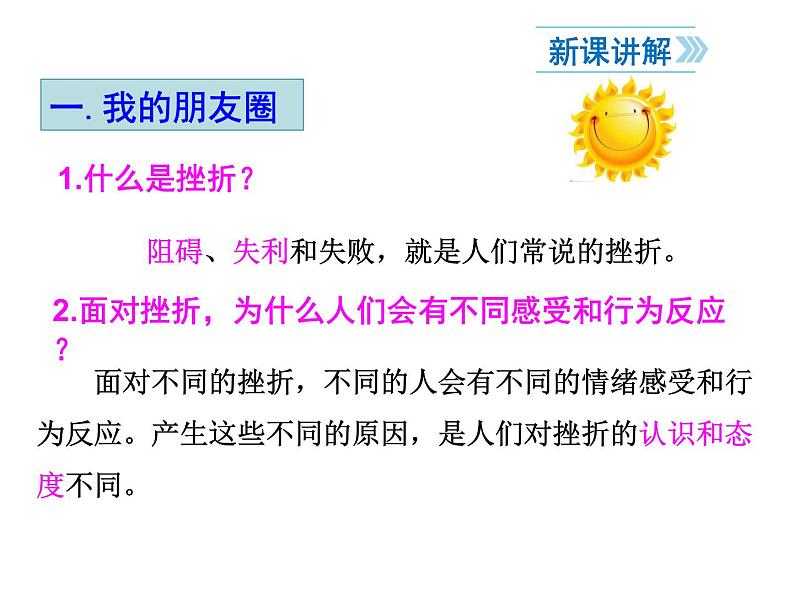 2021-2022学年度人教版七年级道德与法治上册课件 9.2增强生命的韧性第4页