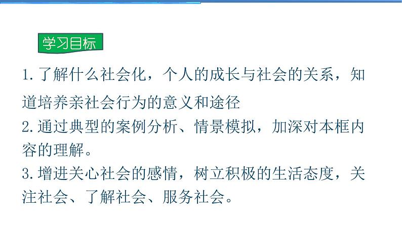 2021-2022学年度人教版八年级道德与法治上册课件 1.2在社会中成长第2页