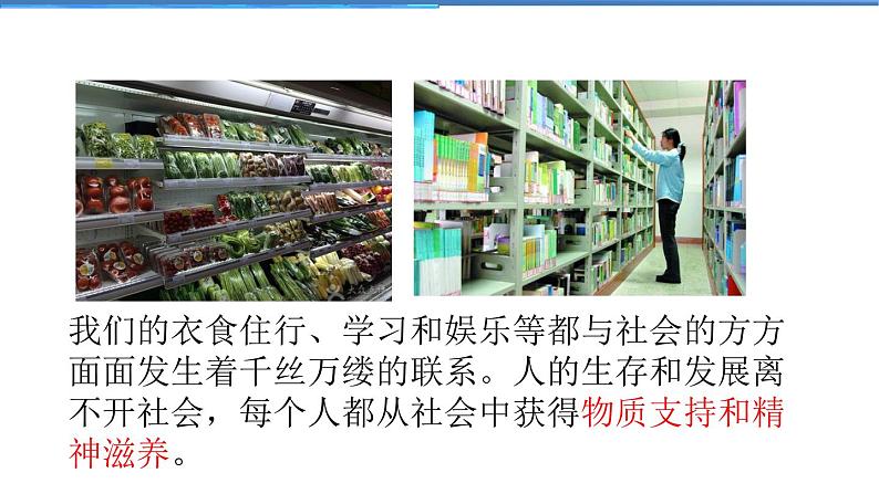 2021-2022学年度人教版八年级道德与法治上册课件 1.2在社会中成长第8页