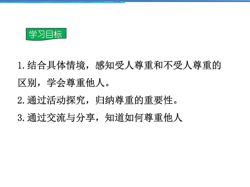 2021-2022学年度人教版八年级道德与法治上册课件 4.1尊重他人第2页