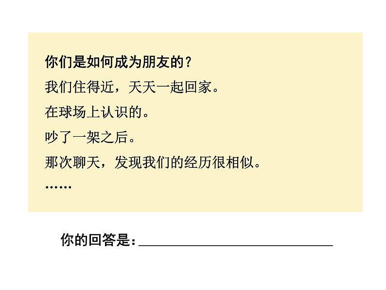 2021-2022学年度人教版七年级道德与法治上册课件 5.1让友谊之树常青第6页