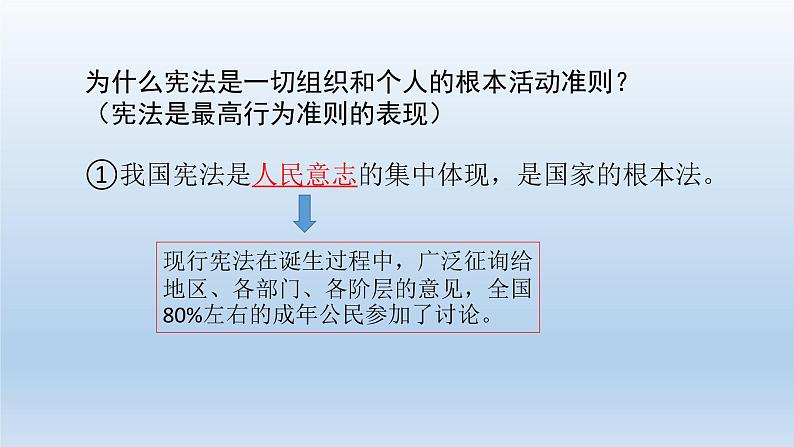 人教部编版八年级下册（道德与法治） 第一单元 2.1坚持依宪治国课件PPT第5页