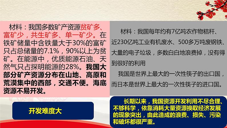 6.1.2资源环境面临危机-2021-2022学年九年级道德与法治上册同步备课精美课件08