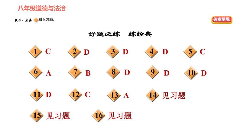 人教版八年级下册道德与法治 第2单元 第4课 公民义务 双休作业四 习题课件第2页