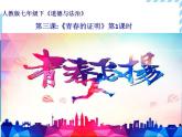 部编版《道德与法治》七年级下册1.3.1 青春飞扬 （课件+教案+习题课件）