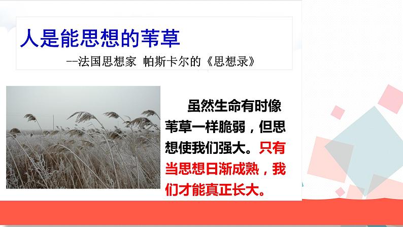 人教版版道德与法治七年级下册1.2成长不不仅仅是身体 教学课件第1页