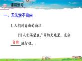 人教版道德与法治八年级下册  第七课 尊重自由平等  第1课时 自由平等的真谛【课件】
