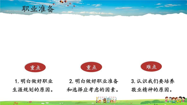人教版道德与法治九年级下册  3.6.2 多彩的职业【课件+素材】03