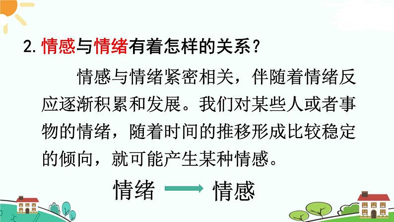 部编版《道德与法治》七年级下册2.5.1 我们的情感世界（课件+教案+习题课件）08