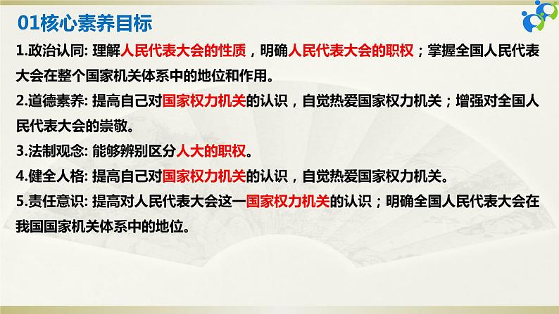 【核心素养目标】部编版8下3.6.1《国家权力机关》课件+教案+视频+同步分层练习（含答案解析）05