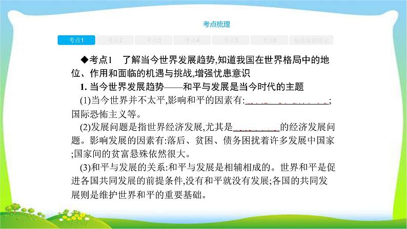 中考政治复习专题专题九认识国情了解制度完美课件PPT第4页