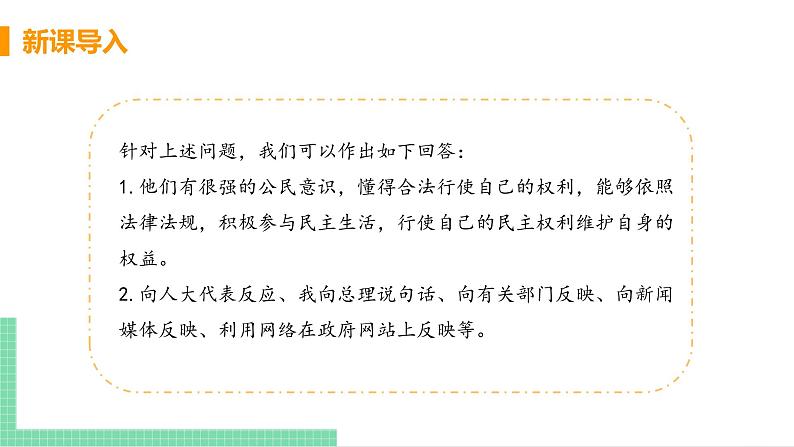 2021年初中道德与法治 人教部编版 九年级上册 第二单元 第三课 第二框 参与民主生活 课件第5页