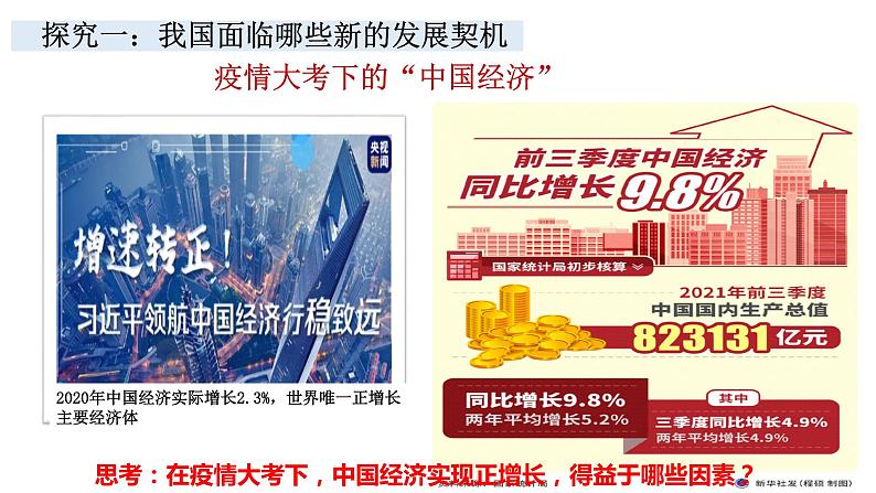 人教部编版九年级下册道德与法治--4.1中国的机遇与挑战课件PPT05