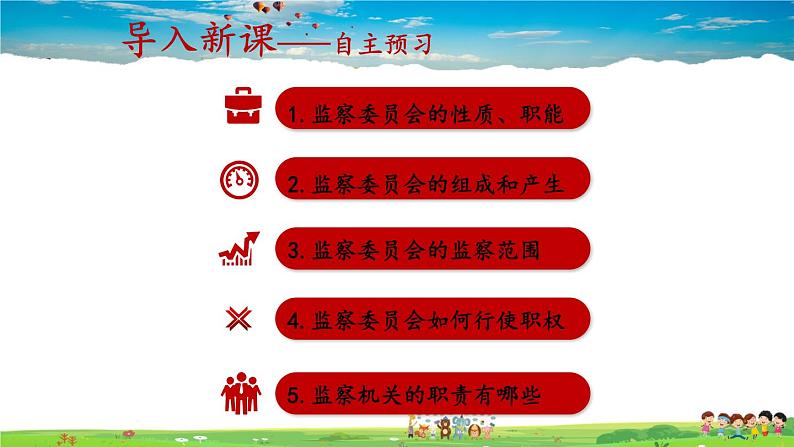人教版道德与法治八年级下册  3.6.4 国家监察机关【课件+素材】03