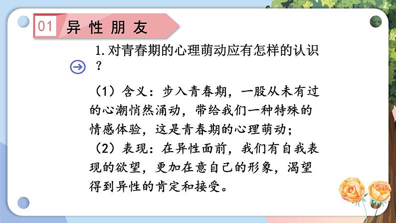 部编版道法七下 1.2.2 青春萌动 课件第8页