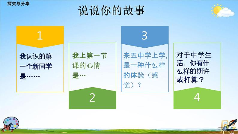 人教部编版道德与法治七年级上册《1-1 中学序曲》教学课件PPT初一优秀公开课07