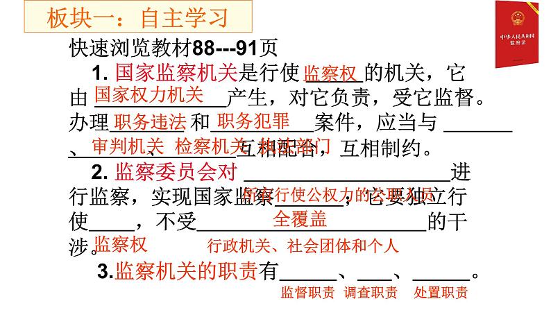 6.4 国家监察机关 课件+教案+6视频04