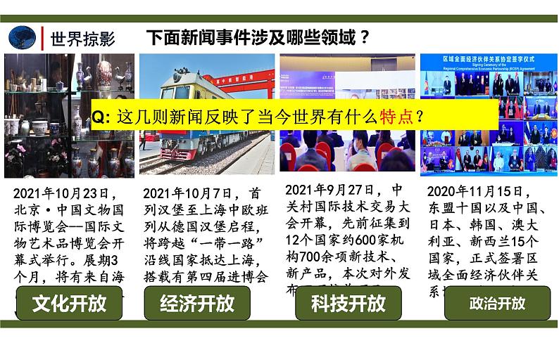 1.1开放互动的世界课件-2020-2021学年部编版道德与法治九年级下册01