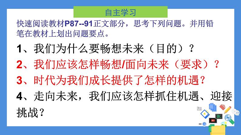 7.2走向未来课件2021-2022学年部编版道德与法治九年级下册第2页