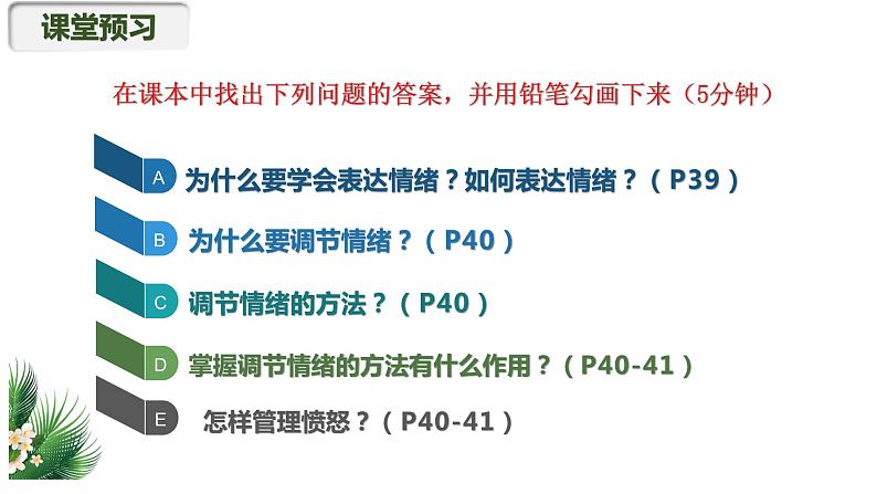 4.2情绪的管理课件2021-2022学年部编版道德与法治七年级下册第2页