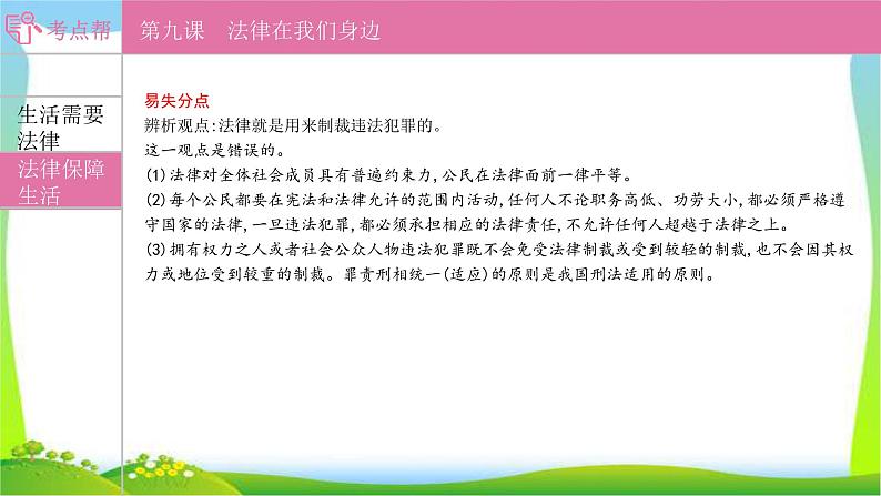 部编版中考道德与法治复习七下第4单元走进法治天地优质课件PPT05