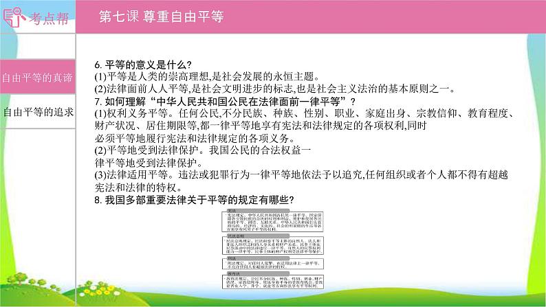 部编版中考道德与法治复习八下第4单元崇尚法治精神优质课件PPT04