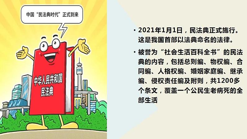 9.1生活需要法律课件2021-2022学年部编版道德与法治七年级下册第2页