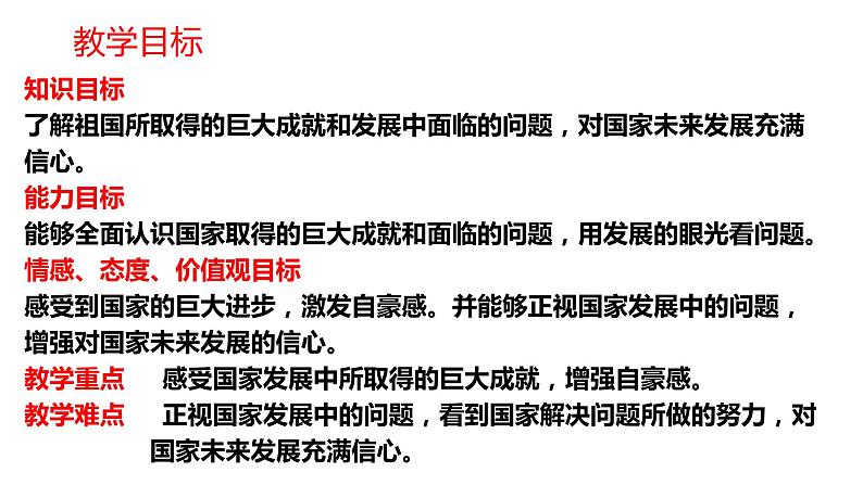 10.1关心国家发展课件-2021-2022学年部编版道德与法治八年级上册第2页