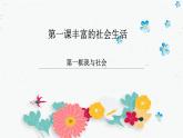 1.1我与社会课件-2021-2022学年部编版道德与法治八年级上册