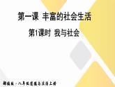 第1课时 我与社会课件PPT