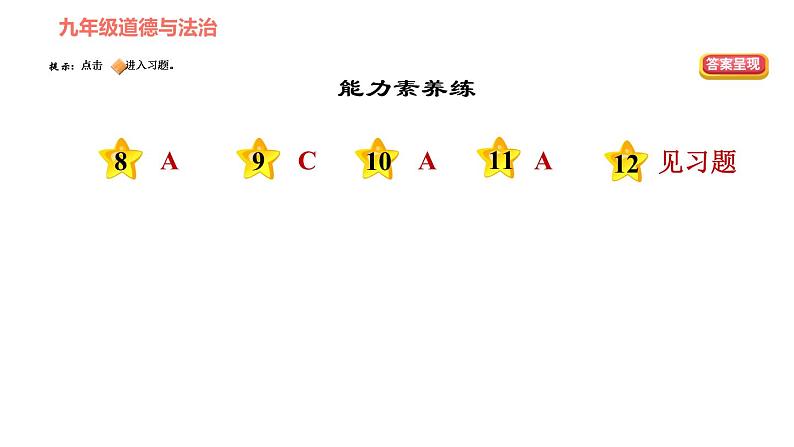 人教版八年级下册道德与法治 第4单元 第7课 第2课时 自由平等的追求 习题课件第3页