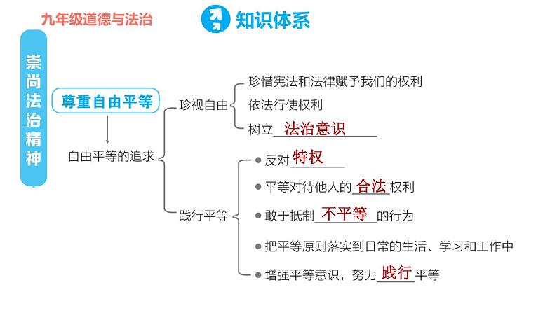 人教版八年级下册道德与法治 第四单元复习训练 习题课件03