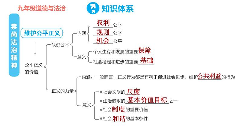 人教版八年级下册道德与法治 第四单元复习训练 习题课件04