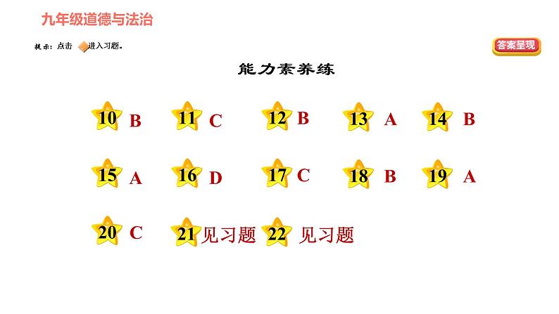 人教版七年级下册道德与法治 第1单元 第1课 青春的邀约 习题课件03