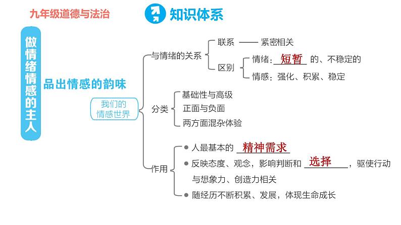 人教版七年级下册道德与法治 第二单元复习训练 习题课件第4页