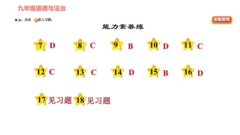 人教版七年级下册道德与法治 第2单元 第4课 第1课时 青春的情绪 习题课件第3页