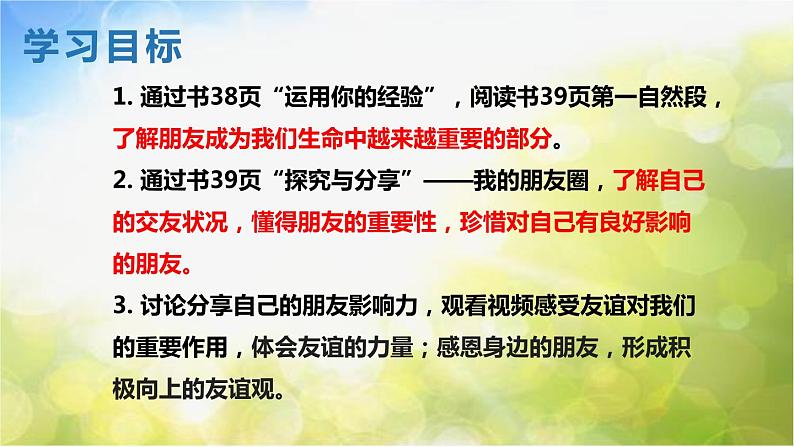 人教部编道德与法制七年级上册1和朋友在一起ppt课件第3页