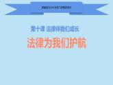 10.1 法律为我们护航 课件-2020-2021学年初中道德与法治人教版七年级下册（共23张）